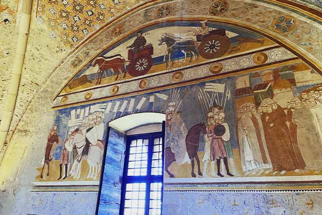 Fresco in an Italian Villa