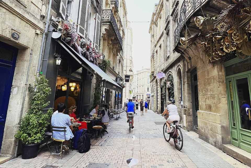 Back street in Bordeaux