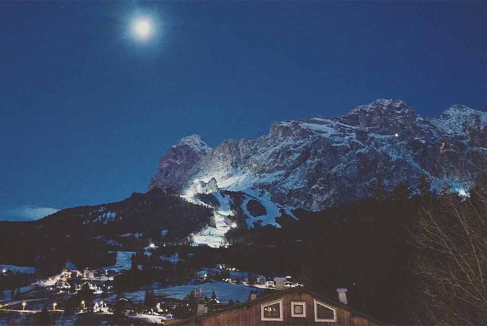 Moonlit Dolomites