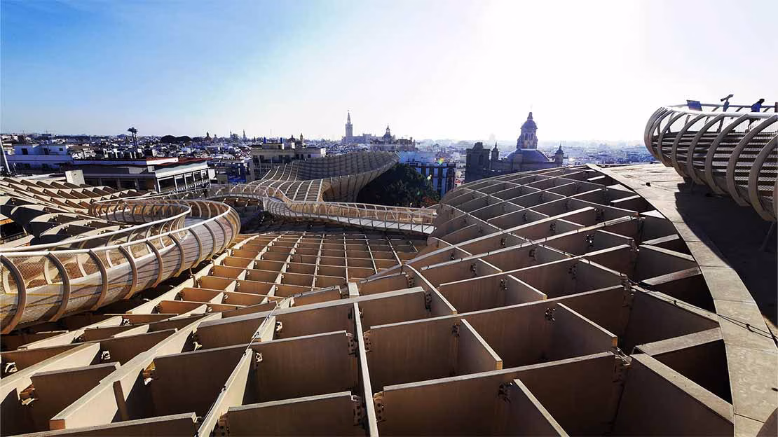 View over the skyline of Seville