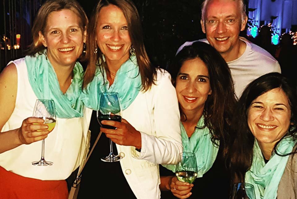 5 people posing for a picture