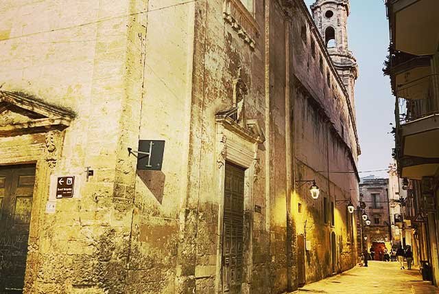 Street in the Old Town of Monopoli
