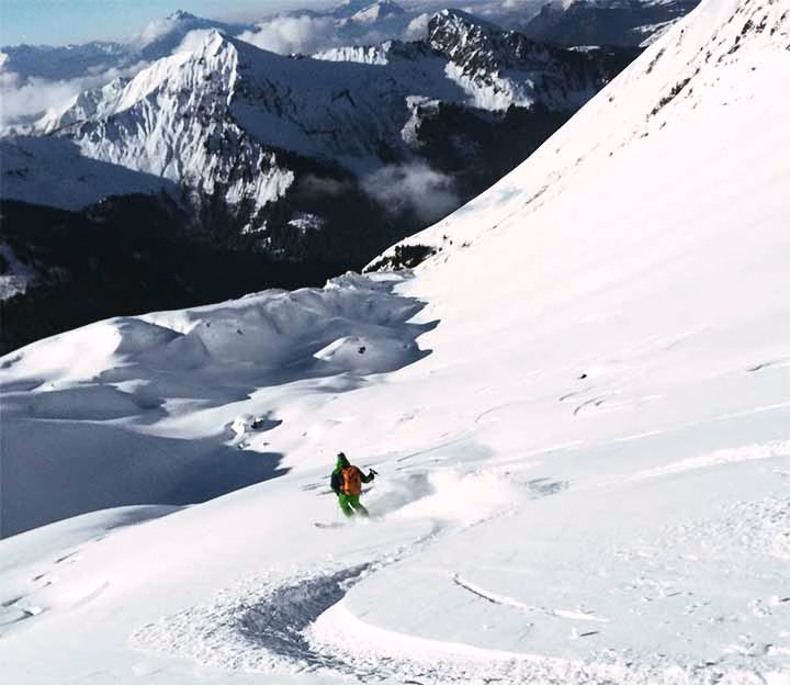 Off-piste skiing in Morzine-Avoriaz