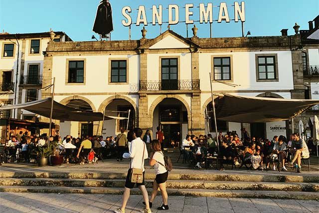 Wine bar in Porto