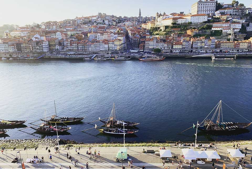 View over the River Douro in Porto